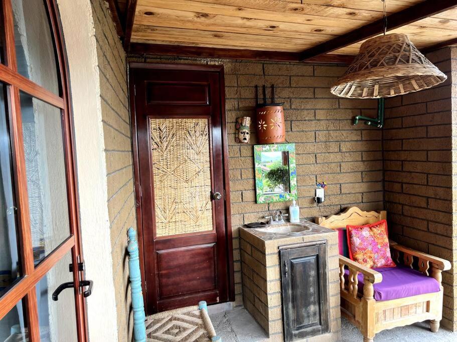 Casa Taller zapoteca Huella Carmín Teotitlán del Valle Exterior foto